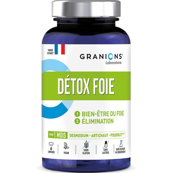 Granions Detox Foie — 60 comprimés