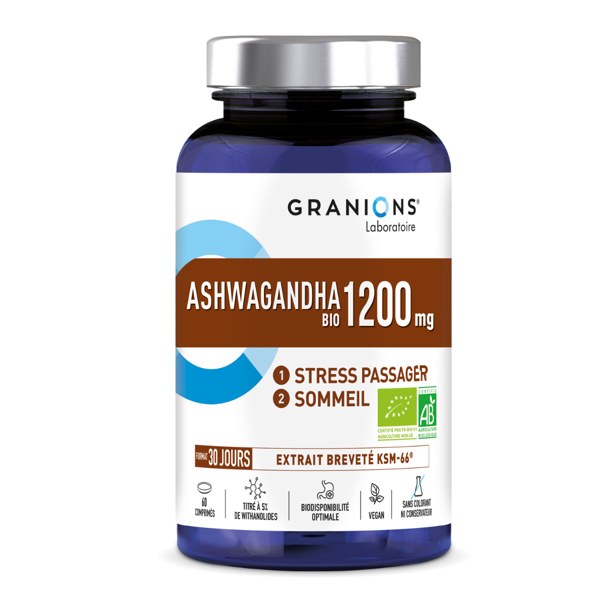 Granions Ashwagandha Bio — 60 comprimés