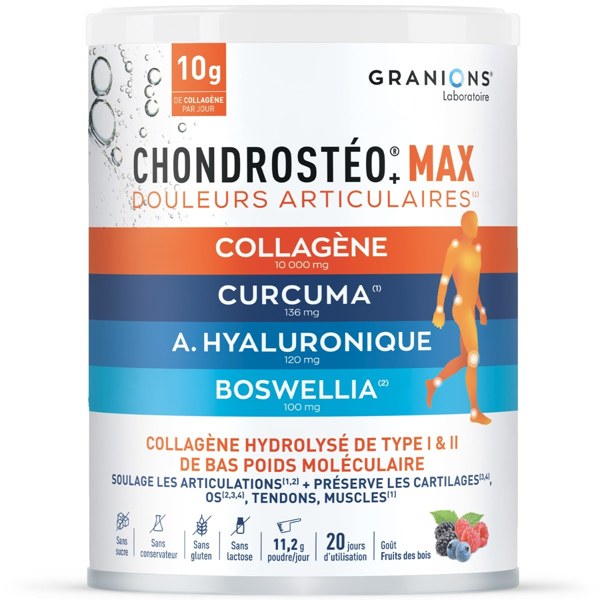 Chondrostéo MAX Collagène — poudre 226 g