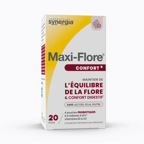 Maxi-Flore Confort+ Synergia — 20 sticks
