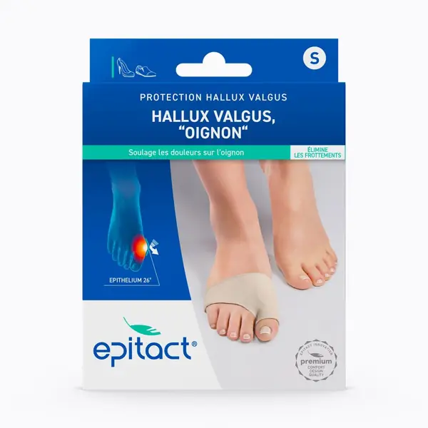 Epitact protection hallux valgus en gel — petit modèle