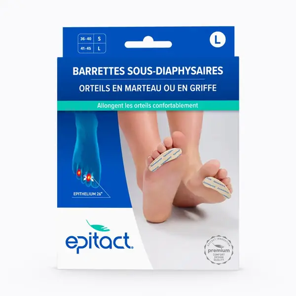 Barrettes sous-diaphysaires Epitact — taille L (42-45)
