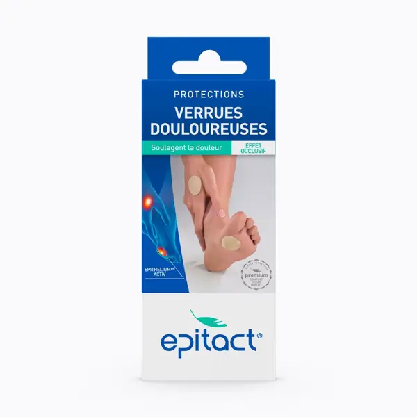 Protections verrues plantaires Epitact — taille unique