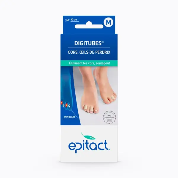 Digitube de protection Epitact — taille M, 1 tube de 10 cm