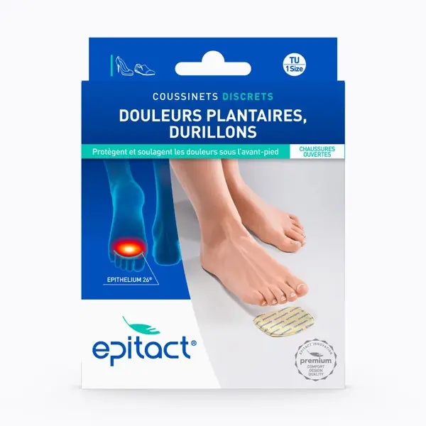 Coussinets discrets chaussures à talons Epitact — taille unique