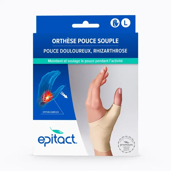 Orthèse de pouce souple Epitact