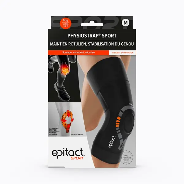 Genouillère Epitact Physiostrap Sport — taille M
