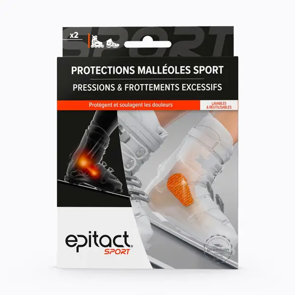 Protections malléoles sport Epitact — la paire