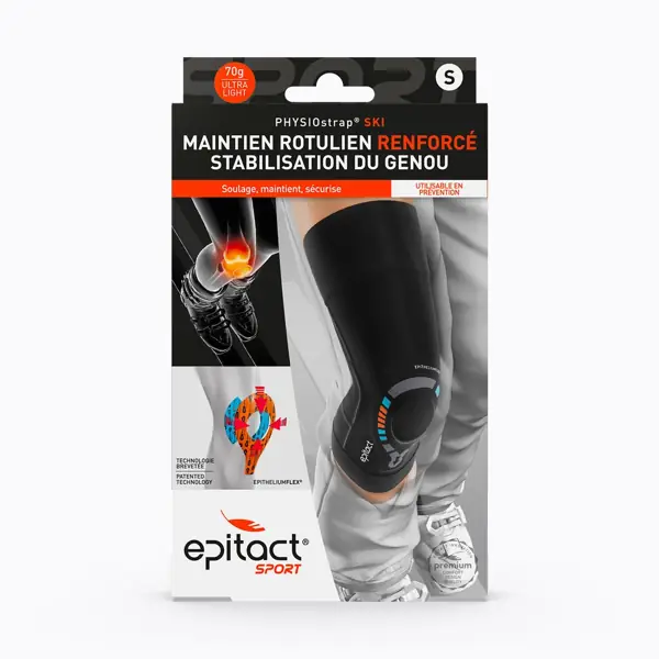 Genouillère PhysioStrap Ski Epitact — taille S