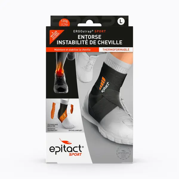 Chevillère Ergostrap Sport Epitact — taille L (LPPR)