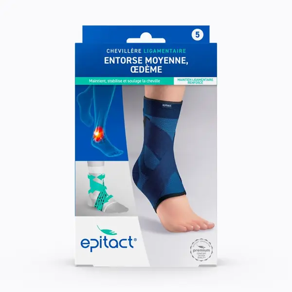 Chevillère ligamentaire Epitact — taille 5 (LPPR)