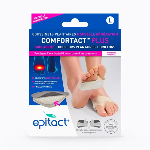 Coussinets plantaires Epitact Comfortact Plus