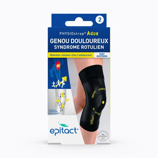 Genouillère PhysioStrap Ados Epitact — taille 2