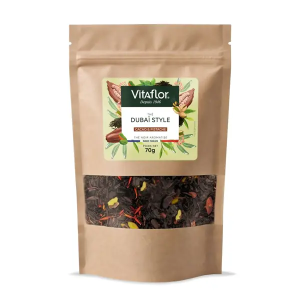 Thé noir Dubaï style Vitaflor — sachet 70 g