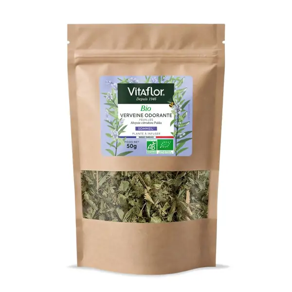 Verveine odorante bio en vrac Vitaflor — sachet 50 g