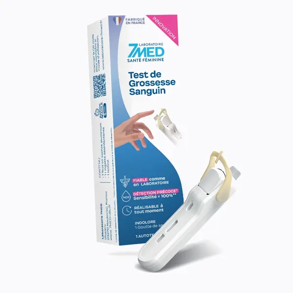 7Med autotest de grossesse sanguin — 1 test