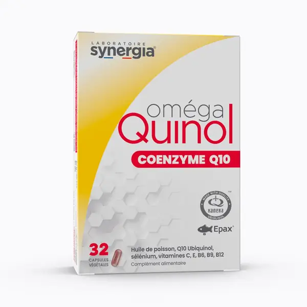 Oméga Quinol Synergia — 32 capsules