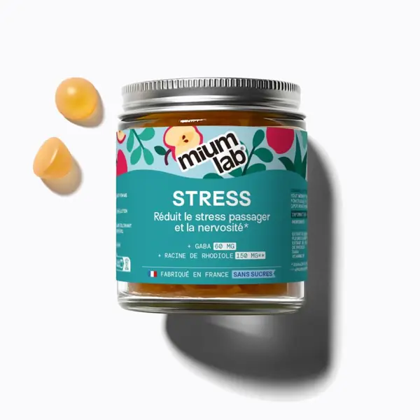 Gummies Stress sans sucres Mium Lab — 42 gommes