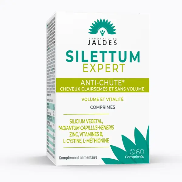 Silettum Expert anti-chute — boîte de 60 comprimés