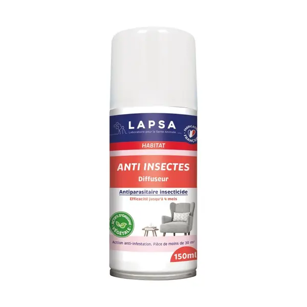 Diffuseur insecticide habitat Lapsa — 150 ml