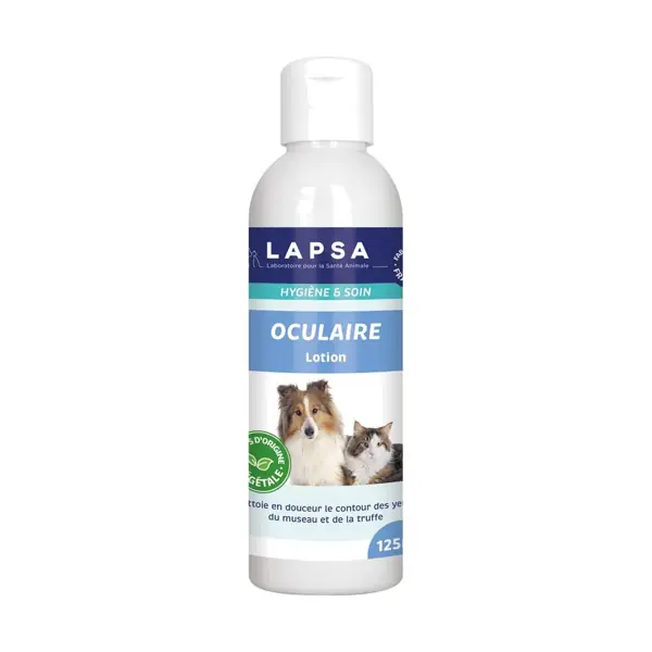 Lotion oculaire chien et chat Lapsa — 125 ml