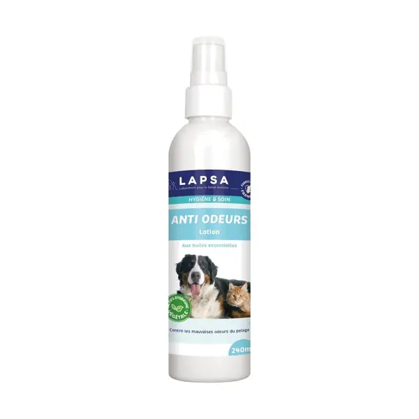 Lotion anti-odeurs chien et chat Lapsa — 240 ml