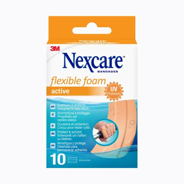 Pansements mousse Nexcare Active Flexible