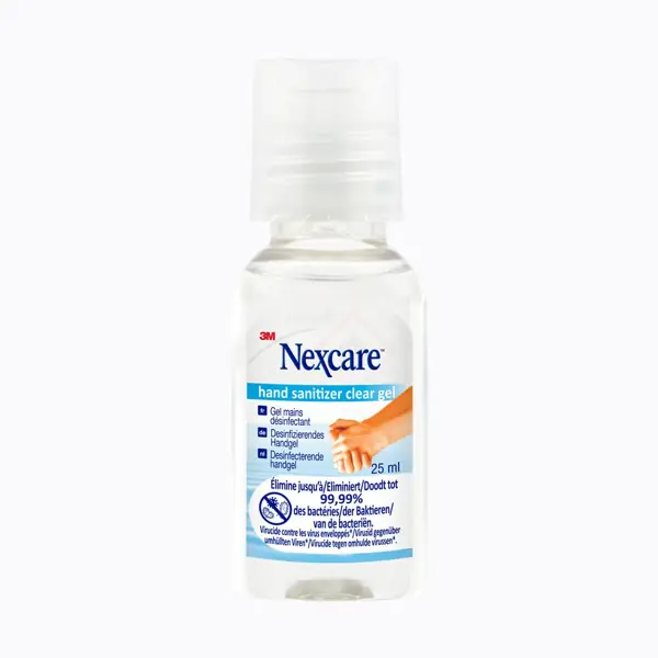 Gel désinfectant pour les mains Nexcare — flacon 25 ml