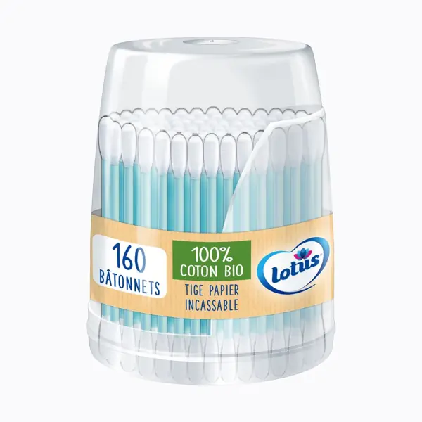 Bâtonnets ouatés Lotus Bio