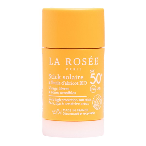 La Rosée Stick solaire SPF 50+ — visage et zones sensibles — 15 ml