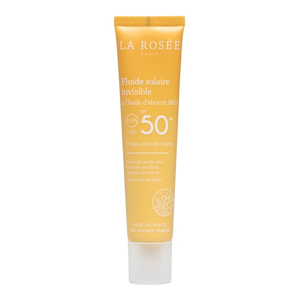 La Rosée Fluide solaire invisible SPF 50+ — visage — 40 ml