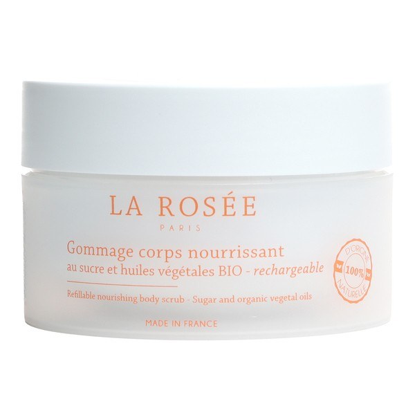 La Rosée Gommage corps nourrissant — pot rechargeable — 200 ml