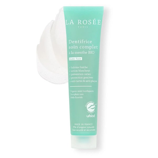 La Rosée Dentifrice soin complet à la menthe bio — 75 ml
