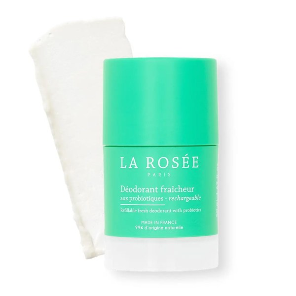 La Rosée Déodorant fraîcheur aux probiotiques — flacon rechargeable — 50 ml