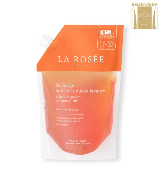 Recharge Huile de douche lavante — 800 ml