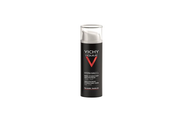 Vichy Homme HydraMag C Soin hydratant anti-fatigue Visage et Yeux 50ml