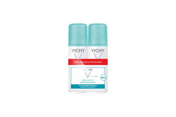 2x Déodorant Anti-Transpirant 48H Aérosol 250ml