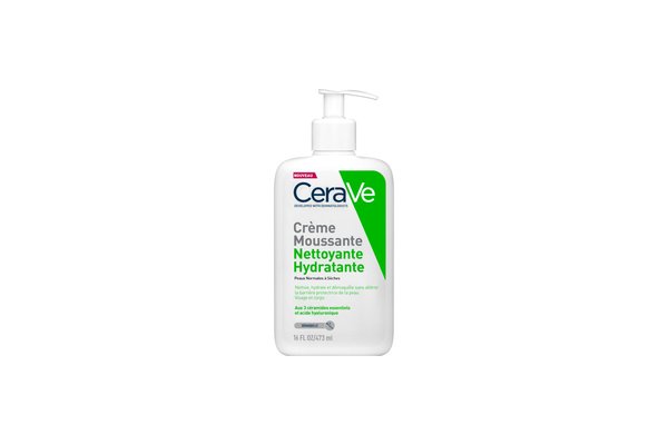 Crème Moussante Nettoyante Hydratante Visage grand format 473ml