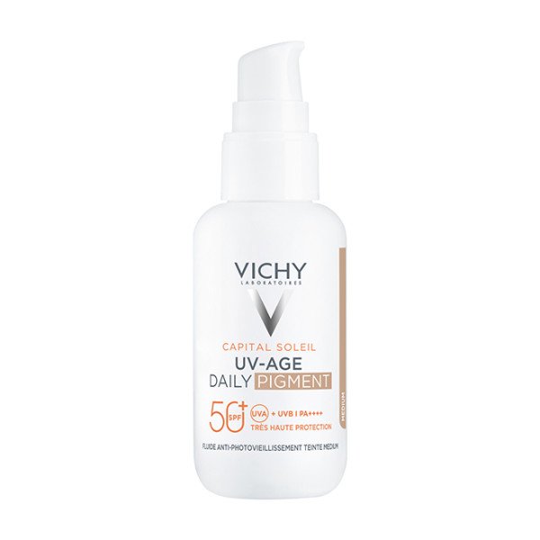 Capital Soleil UV-Age Daily teinte Medium Fluide SPF50+ 40ml