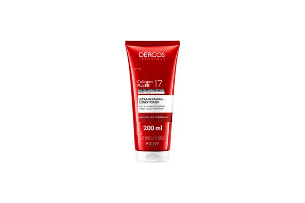 Dercos Après-Shampooing Ultra-Réparateur Collagen 17 Filler 200ml