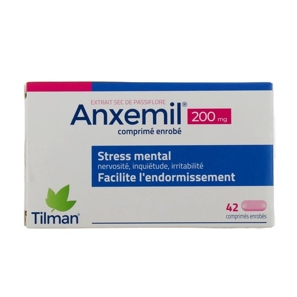Boîte de ANXEMIL 200 mg, comprimé enrobé