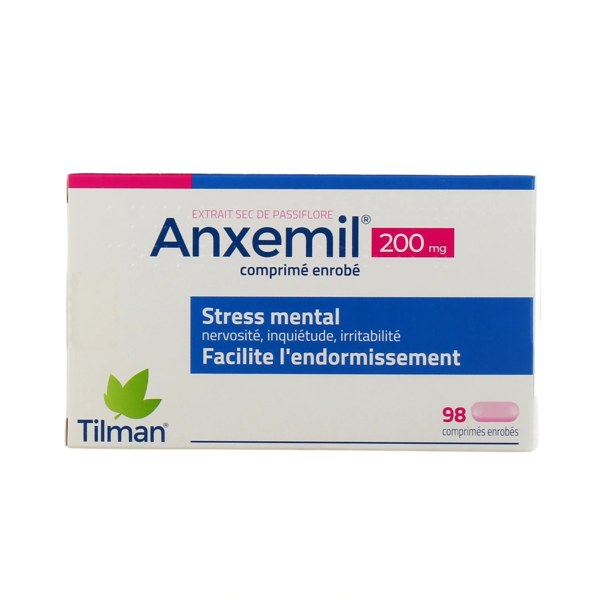Boîte de ANXEMIL 200 mg, comprimé enrobé