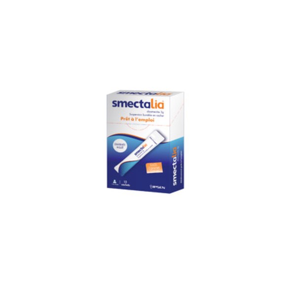 Boîte de SMECTALIA 3 g, suspension buvable en sachet