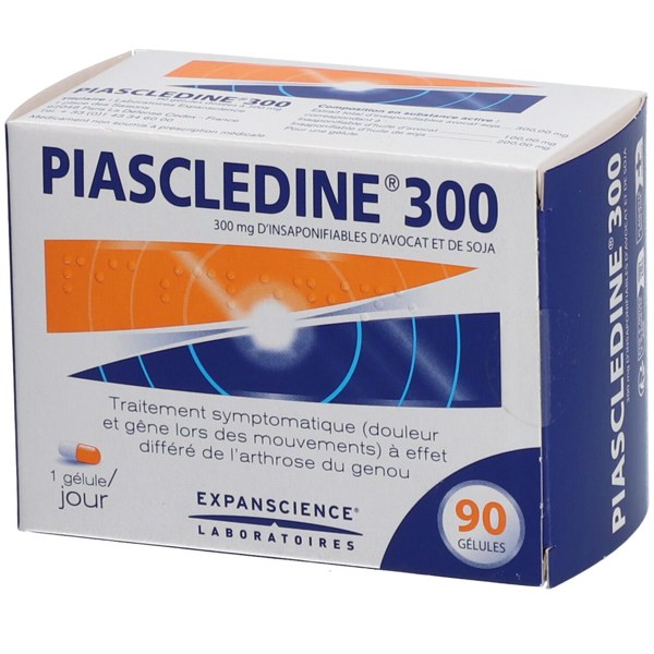 Boîte de PIASCLEDINE 300 mg, gélule