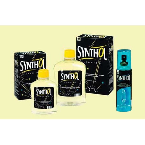 Boîte de SYNTHOL, solution pour application cutanée
