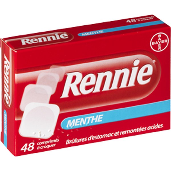 Boîte de RENNIE, comprimé