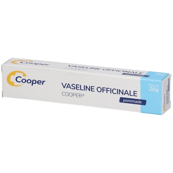 Boîte de VASELINE OFFICINALE COOPER, pommade