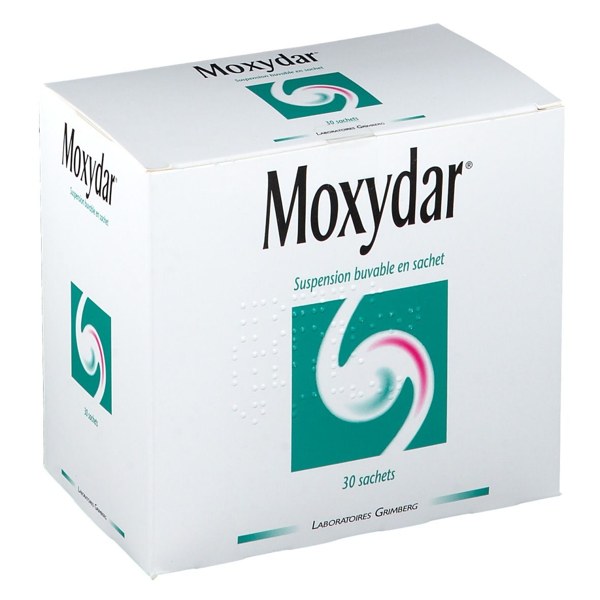 Boîte de MOXYDAR, suspension buvable en sachet