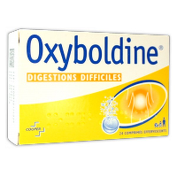 Boîte de OXYBOLDINE, comprimé effervescent