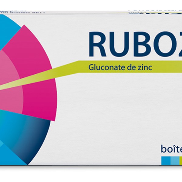 Boîte de RUBOZINC 15 mg, gélule